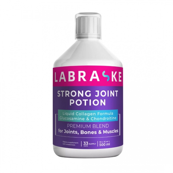 Strong Joint Potion | Kolagen w płynie z glukozaminą i choindrotyną Suplementy AntiAging