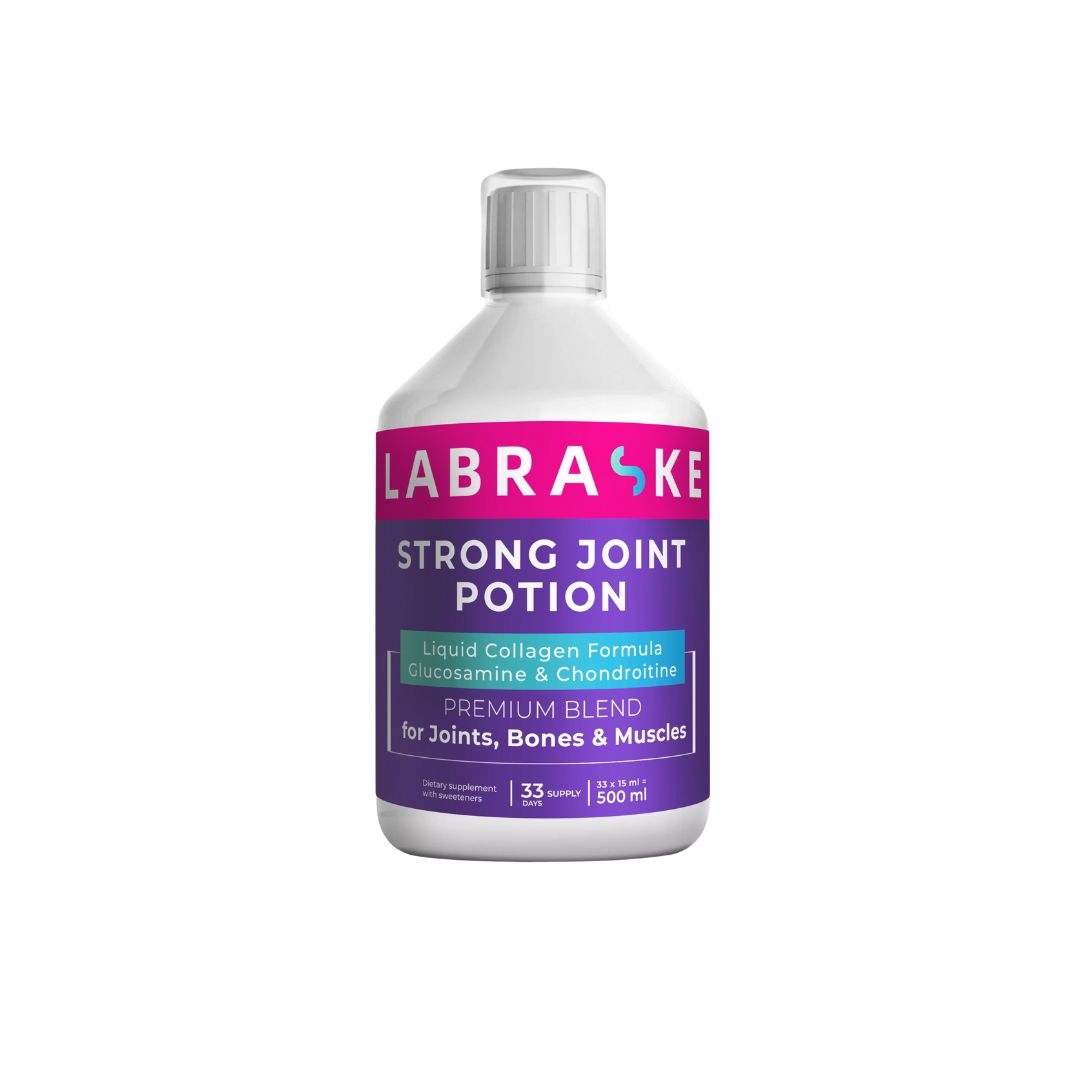 Strong Joint Potion | Kolagen w płynie z glukozaminą i choindrotyną Suplementy AntiAging